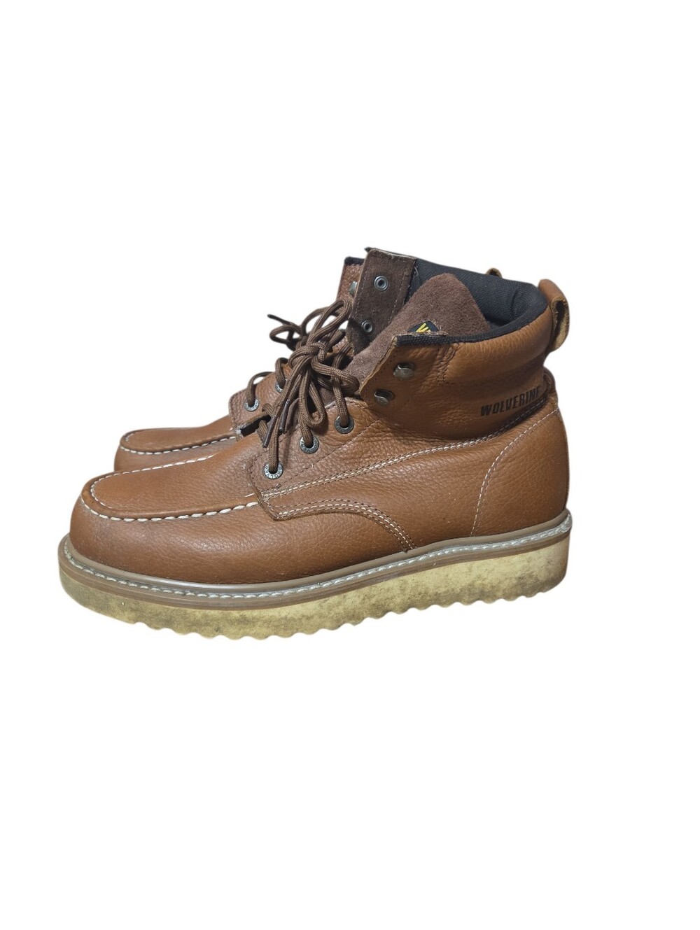 Wolverine Men's Moc-Toe Steel-Toe EH 6 Work Boots (W08289) Extra Wide Width 11.5